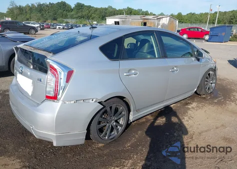 2013 Toyota Prius Four из США, поврежденный, VIN JTDKN3DU0D5580271